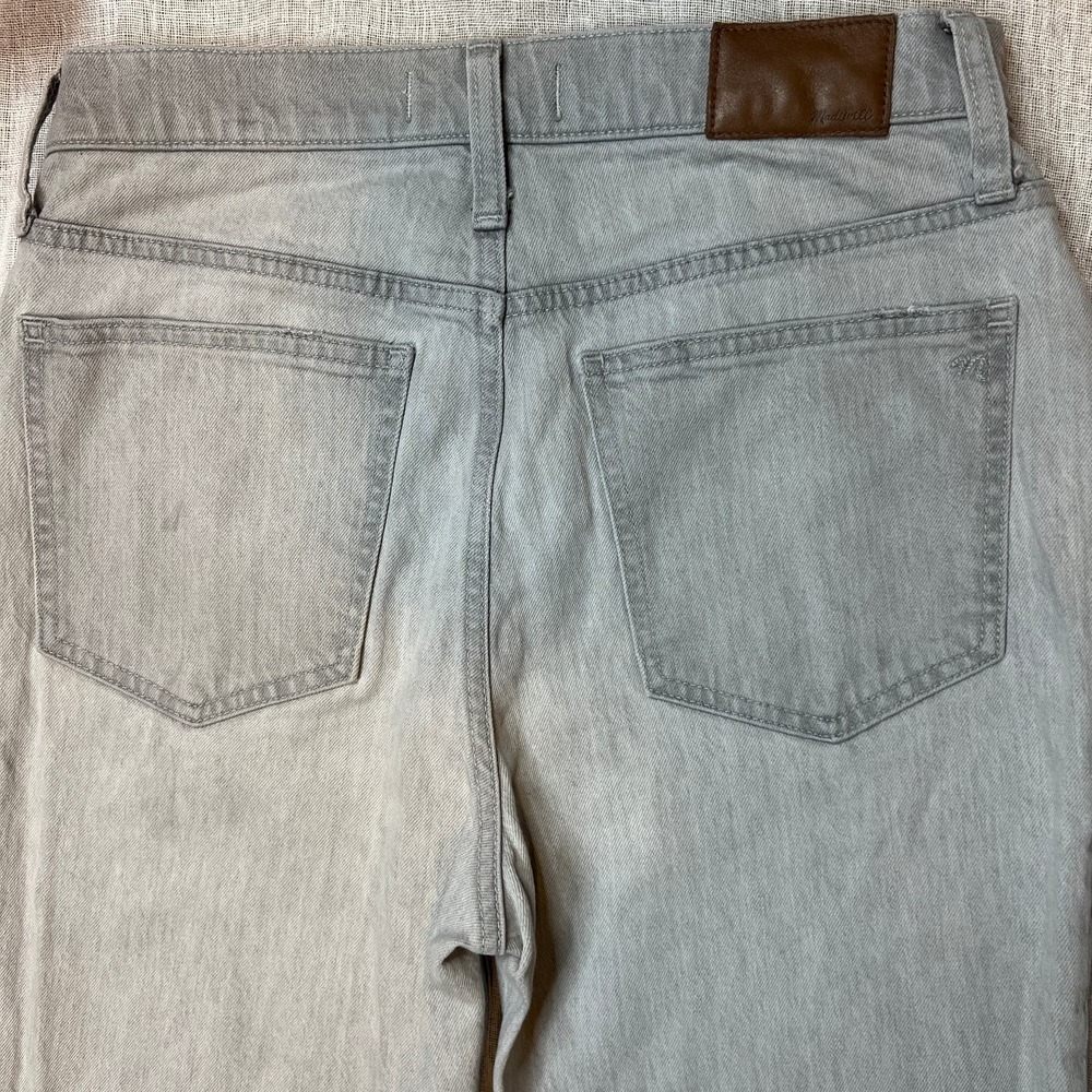 Madewell Slim Demi-Boot Jeans Gray Size 27 - Picture 13 of 13